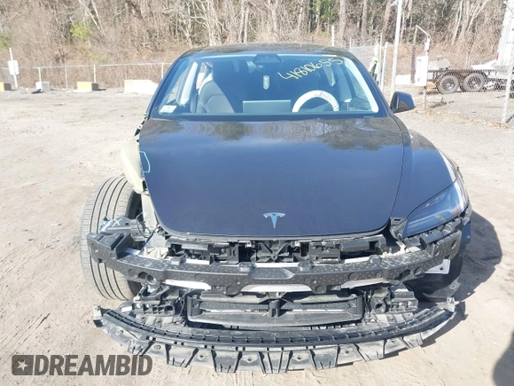 2024 Tesla Model 3 with VIN 5YJ3E1EA1RF735347, listed as a IAAI auction lot 41810655 with 14,901 mi miles. Bid and sale history available at carsss.com. Image 13.