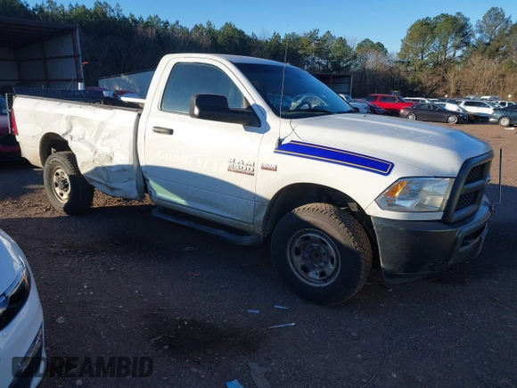 2018 Ram 2500 Tradesman with VIN 3C6LR4AT5JG356029, listed as a IAAI auction lot 41362039 with 125,396 mi miles. Bid and sale history available at carsss.com. Image 1.