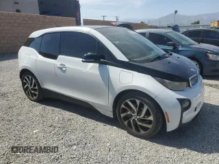 2017 BMW i3 with VIN WBY1Z8C30HV891273, listed as a Copart auction lot 58268495 with 136,735 mi miles and Salvage title. Bid and sale history available at DreamBid. Image 4.