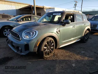 2022 MINI Countryman Cooper S with VIN WMZ83BR05N3P03284, listed as a Copart auction lot 78706164 with 36,937 mi miles and Salvage Title. Bid and sale history available at carsss.com. Image 1.