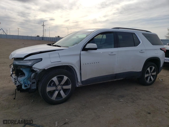 2023 Chevrolet Traverse LT Leather with VIN 1GNEVHKW4PJ225055, listed as a Copart auction lot 48585715 with 40,571 mi miles and Salvage Title. Bid and sale history available at carsss.com. Image 1.