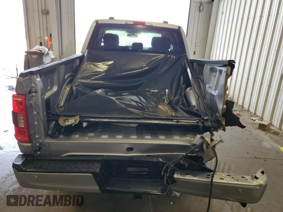 2021 Ford F-150 XL with VIN 1FTEX1EP6MFC95394, listed as a Copart auction lot 56753255 with 57,647 mi miles and Non repairable. Bid and sale history available at DreamBid. Image 6.
