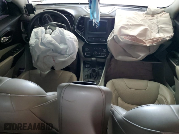 2021 Jeep Cherokee Latitude Lux with VIN 1C4PJMMX5MD193528, listed as a Copart auction lot 56383715 with Not provided miles and Clean title. Bid and sale history available at DreamBid. Image 8.