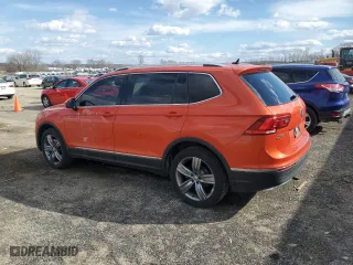 2019 Volkswagen Tiguan SEL Premium with VIN 3VV4B7AX4KM126301, listed as a Copart auction lot 50749905 with 66,100 mi miles and Salvage Title. Bid and sale history available at carsss.com. Image 2.