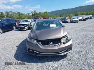 2015 Honda Civic Sedan EX-L with VIN 19XFB2F9XFE010430, listed as a IAAI auction lot 37841925 with 151,009 mi miles. Bid and sale history available at carsss.com. Image 12.