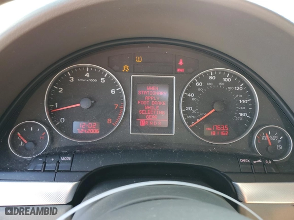 2008 Audi A4 2.0T with VIN WAUDF78E38A159722, listed as a Copart auction lot 73666484 with 181,162 mi miles and Clean Title. Bid and sale history available at carsss.com. Image 9.