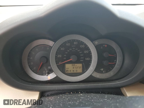 2010 Toyota RAV4 Limited with VIN JTMYK4DVXAD003329, listed as a Copart auction lot 60216955 with 97,372 mi miles and Salvage title. Bid and sale history available at DreamBid. Image 9.