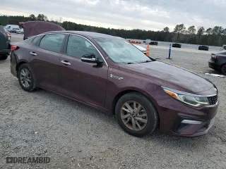 2019 Kia Optima LX with VIN 5XXGT4L32KG346958, listed as a Copart auction lot 87794115 with 228,444 mi miles and Salvage Title. Bid and sale history available at carsss.com. Image 4.