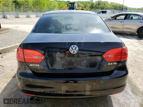 2013 Volkswagen Jetta SE with VIN 3VWDX7AJ5DM297733, listed as a Copart auction lot 53813265 with 239,797 mi miles and Non repairable. Bid and sale history available at DreamBid. Image 6.