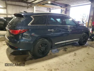 2017 Infiniti QX60 with VIN 5N1DL0MM9HC549725, listed as a Copart auction lot 43271555 with 98,344 mi miles and Salvage Title. Bid and sale history available at DreamBid. Image 3.