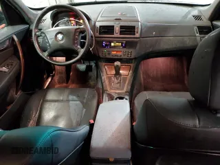 2004 BMW X3 2.5i with VIN WBXPA73484WC42708, listed as a Copart auction lot 50508095 with 262,417 mi miles and Salvage Title. Bid and sale history available at DreamBid. Image 8.