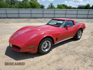 1980 Chevrolet Corvette z VIN 1Z878A20536, wystawiony jako Copart lot #56934555 z przebiegiem 58 918 mil mil oraz Czysty tytuł • Clean title. Historia ofert i sprzedaży dostępna na DreamBid. Obrazek 1.