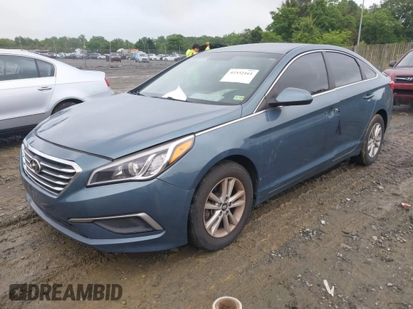 2015 Hyundai Sonata SE z VIN 5NPE24AF4FH074138, wystawiony jako IAAI lot #42332161 z przebiegiem 91 226 mil mil oraz . Historia ofert i sprzedaży dostępna na DreamBid. Obrazek 2.