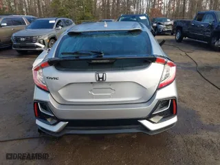 2021 Honda Civic Hatchback EX with VIN SHHFK7H65MU400373, listed as a IAAI auction lot 41517495 with 50,591 mi miles. Bid and sale history available at carsss.com. Image 16.