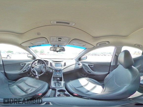 2014 Hyundai Elantra SE with VIN 5NPDH4AE4EH481375, listed as a Copart auction lot 58931095 with 187,303 mi miles and Salvage title. Bid and sale history available at DreamBid. Image 15.