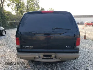 2003 Ford Excursion z VIN 1FMNU44S93EA06749, wystawiony jako Copart lot #69998734 z przebiegiem 209 822 mil mil oraz Czysty tytuł • Clean title. Historia ofert i sprzedaży dostępna na DreamBid. Obrazek 6.