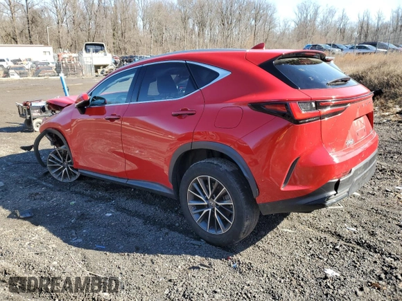 2022 Lexus NX with VIN JTJGGCEZ3N2002823, listed as a Copart auction lot 85219924 with 55,622 mi miles and Salvage Title. Bid and sale history available at carsss.com. Image 2.