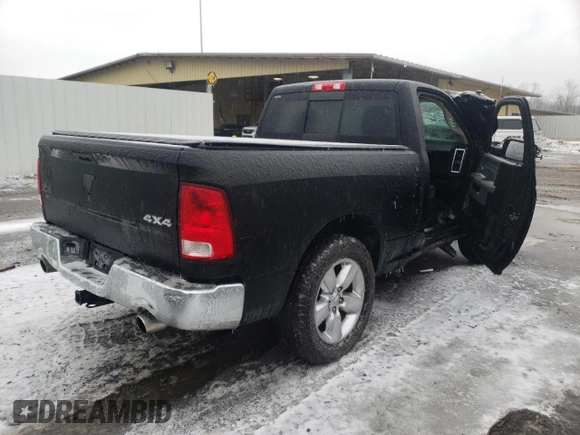 2014 Ram 1500 with VIN 3C6JR7BT4EG151086, listed as a Copart auction lot 32909042 with Not provided miles and Salvage title. Bid and sale history available at DreamBid. Image 4.