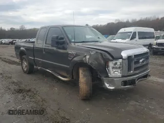 2008 Ford Super Duty F-250 SRW XL with VIN 1FTSX20R18EC43572, listed as a Copart auction lot 85246214 with 209,235 mi miles and Salvage Title. Bid and sale history available at carsss.com. Image 4.