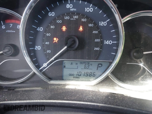 2016 Toyota Corolla L with VIN 5YFBURHE9GP367724, listed as a IAAI auction lot 41604538 with 101,968 mi miles and . Bid and sale history available at DreamBid. Image 15.