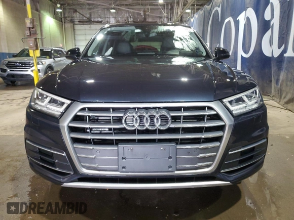 2018 Audi Q5 Premium Plus with VIN WA1BNAFY1J2041640, listed as a Copart auction lot 51764685 with 74,207 mi miles and Clean Title. Bid and sale history available at carsss.com. Image 5.