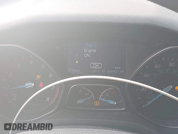 2013 Ford Focus SE with VIN 1FADP3F27DL306677, listed as a IAAI auction lot 42495368 with 96,451 mi miles and . Bid and sale history available at DreamBid. Image 7.
