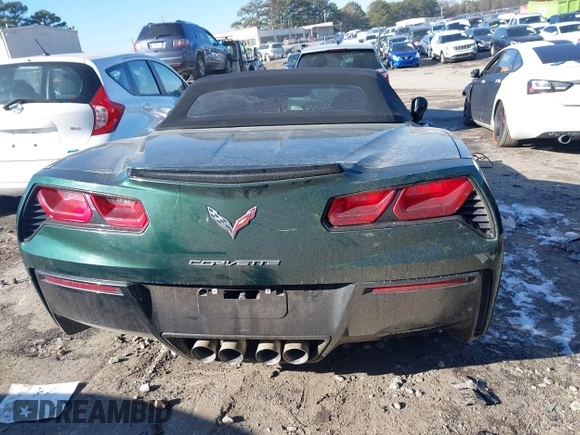 2014 Chevrolet Corvette 3LT with VIN 1G1YF3D73E5128925, listed as a IAAI auction lot 41398692 with 1 mi miles. Bid and sale history available at carsss.com. Image 15.