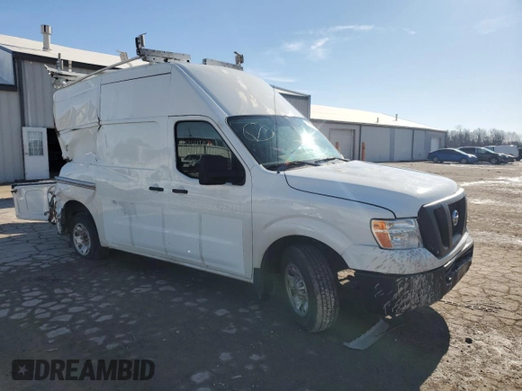 2018 Nissan NV Cargo S z VIN 1N6BF0LY4JN803789, wystawiony jako Copart lot #43023925 z przebiegiem 89 582 mil mil oraz Szkody całkowita. Historia ofert i sprzedaży dostępna na DreamBid. Obrazek 4.