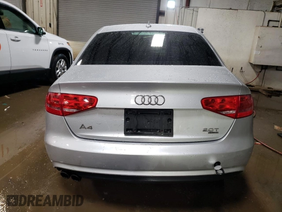 2014 Audi A4 Premium with VIN WAUBFAFL9EA048898, listed as a Copart auction lot 47558915 with 177,073 mi miles and Salvage Title. Bid and sale history available at carsss.com. Image 6.