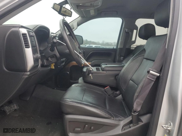 2015 Chevrolet Silverado 1500 LTZ with VIN 3GCPCSEC5FG518775, listed as a Copart auction lot 49001695 with 59,100 mi miles and Salvage Title. Bid and sale history available at carsss.com. Image 7.
