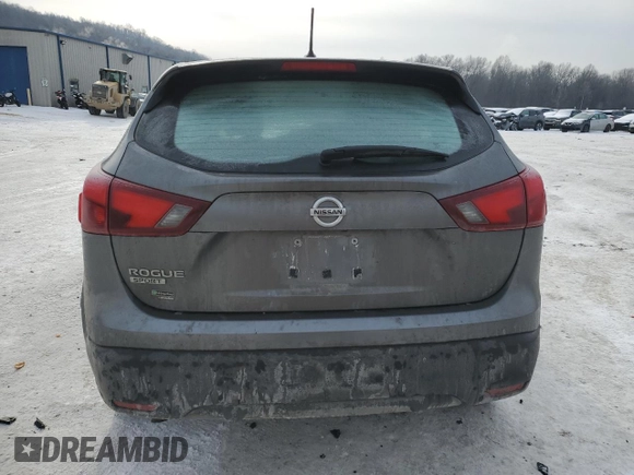 2019 Nissan Rogue S with VIN JN1BJ1CP3KW239212, listed as a Copart auction lot 88212105 with 89,270 mi miles and Salvage Title. Bid and sale history available at DreamBid. Image 6.