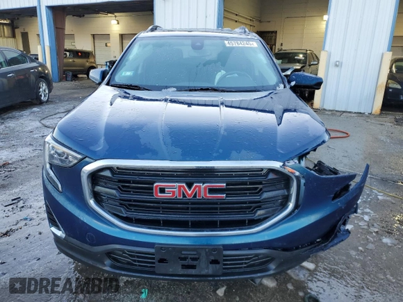 2020 GMC Terrain SLE with VIN 3GKALTEVXLL309519, listed as a Copart auction lot 45784245 with 13,841 mi miles and Salvage Title. Bid and sale history available at DreamBid. Image 5.