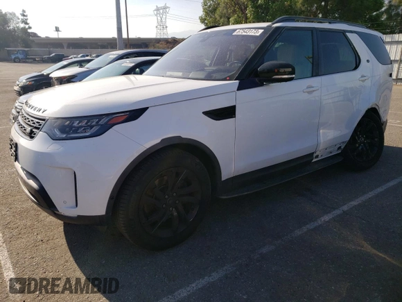 2017 Land Rover Discovery HSE Luxury with VIN SALRHBBV8HA035436, listed as a Copart auction lot 67543173 with 50,364 mi miles. Bid and sale history available at carsss.com. Image 1.