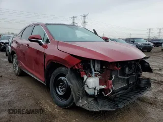 2020 Lexus RX with VIN 2T2JGMDA4LC047239, listed as a Copart auction lot 47558355 with 28,253 mi miles and Salvage Title. Bid and sale history available at carsss.com. Image 4.