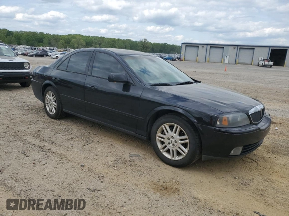 2004 Lincoln LS with VIN 1LNHM87A74Y624725, listed as a Copart auction lot 52925105 with 135,129 mi miles and Salvage Title. Bid and sale history available at carsss.com. Image 4.