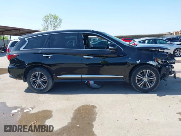 2017 Infiniti QX60 with VIN 5N1DL0MN2HC503212, listed as a IAAI auction lot 41993053 with 166,548 mi miles and . Bid and sale history available at DreamBid. Image 14.