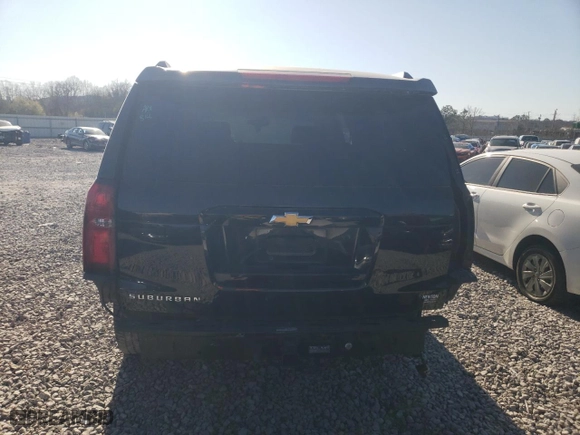 2015 Chevrolet Suburban LTZ with VIN 1GNSCKKC1FR713083, listed as a Copart auction lot 48213585 with 178,321 mi miles and Salvage Title. Bid and sale history available at carsss.com. Image 6.