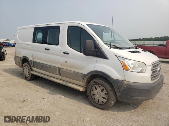 2015 Ford Transit Cargo with VIN 1FTNR1ZM6FKB03203, listed as a Copart auction lot 52717225 with 230,136 mi miles and Salvage title. Bid and sale history available at DreamBid. Image 4.