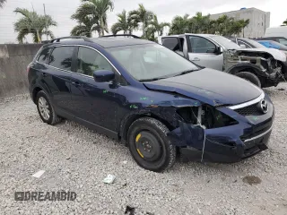2008 Mazda CX-9 Grand Touring with VIN JM3TB28A980159005, listed as a Copart auction lot 88554175 with 121,479 mi miles and Salvage Title. Bid and sale history available at carsss.com. Image 4.