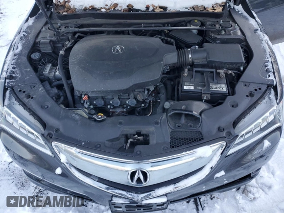 2015 Acura TLX V6 Advance with VIN 19UUB2F76FA012167, listed as a Copart auction lot 86763964 with 176,321 mi miles and Salvage Title. Bid and sale history available at carsss.com. Image 11.
