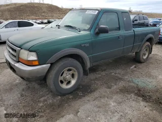 1999 Ford Ranger XLT with VIN 1FTZR15X5XPB74253, listed as a Copart auction lot 49723455 with 254,340 mi miles and Non Repairable. Bid and sale history available at carsss.com. Image 1.