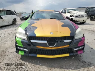 2016 Mercedes-Benz SLK 350 with VIN WDDPK5HA3GF115546, listed as a Copart auction lot 56627415 with 100,429 mi miles and Salvage title. Bid and sale history available at DreamBid. Image 5.