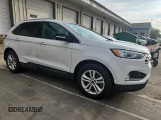 2020 Ford Edge SEL with VIN 2FMPK4J99LBB15305, listed as a Copart auction lot 59551475 with 61,025 mi miles and Salvage title. Bid and sale history available at DreamBid. Image 4.