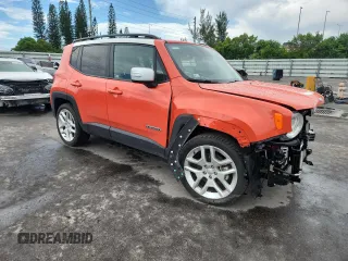 2021 Jeep Renegade Latitude with VIN ZACNJCBB2MPM82566, listed as a Copart auction lot 61847525 with 28,741 mi miles and Salvage title. Bid and sale history available at DreamBid. Image 4.