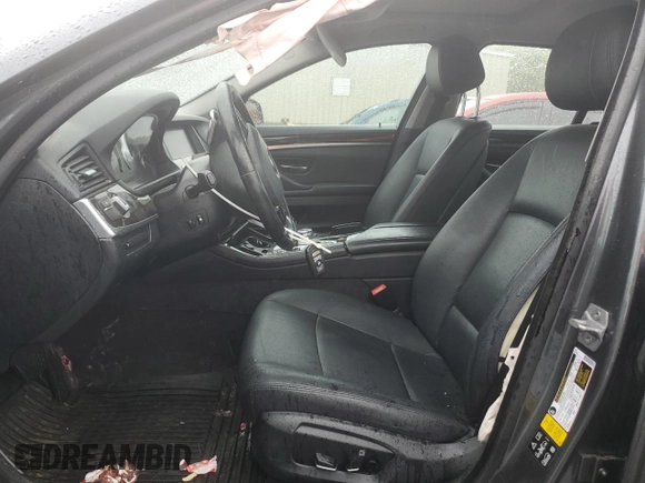2016 BMW 5 Series 528i xDrive with VIN WBA5A7C51GG147316, listed as a Copart auction lot 55489225 with Not provided miles and Salvage title. Bid and sale history available at DreamBid. Image 7.
