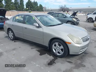 2003 Infiniti G35 with VIN JNKCV51E73M310650, listed as a IAAI auction lot 41690914 with 182,832 mi miles and . Bid and sale history available at DreamBid. Image 1.
