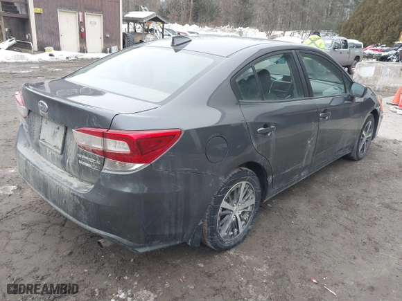2019 Subaru Impreza Premium with VIN 4S3GKAD68K3618682, listed as a IAAI auction lot 41716804 with 101,063 mi miles. Bid and sale history available at carsss.com. Image 4.