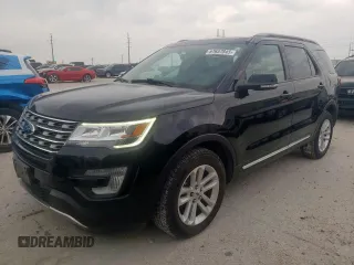 2017 Ford Explorer XLT с VIN 1FM5K7D87HGD40026, выставлен на аукционе Copart как лот 57657845 с пробегом 66 360 миль миль и Списание • Salvage title. История ставок и продаж доступна на DreamBid. Изображение 1.