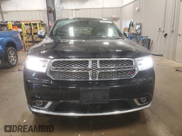 2018 Dodge Durango Citadel Anodized Platinum with VIN 1C4RDJEGXJC182877, listed as a Copart auction lot 83068134 with 84,545 mi miles and Salvage title. Bid and sale history available at DreamBid. Image 5.