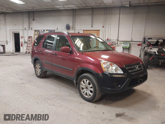 2005 Honda CR-V EX with VIN SHSRD78825U341996, listed as a IAAI auction lot 42209145 with 217,252 mi miles and . Bid and sale history available at DreamBid. Image 1.